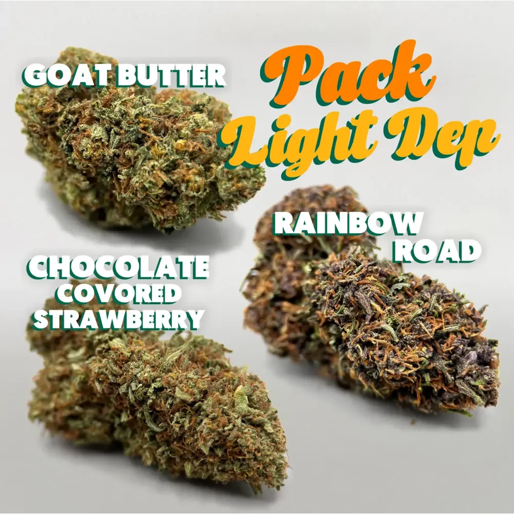 Pack CBD Bio Light Dep 2025 – Tomine x Terpz (3x2G) | GreenCrew.fr