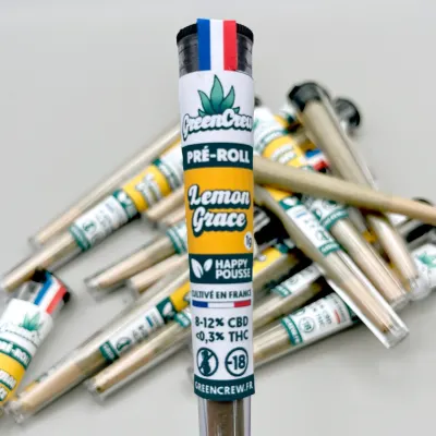 Lemon Grace Preroll CBD 1G - Happy Pousse | Green crew