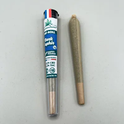 Dark Saphir pré-roll  CBD 1G - Happy Pousse | Greencrew