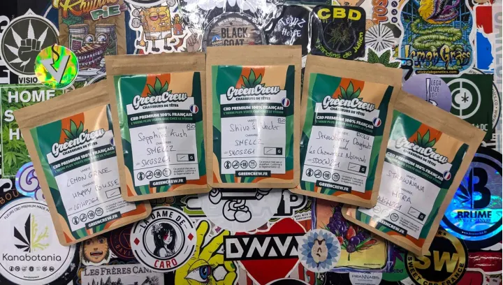 Testeur de CBD passe au crible GreenCrew : 5 fleurs françaises qui ont marqué le test